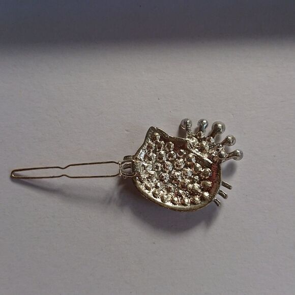 Hello kitty rhinestones hair clip - Picture 3 of 6